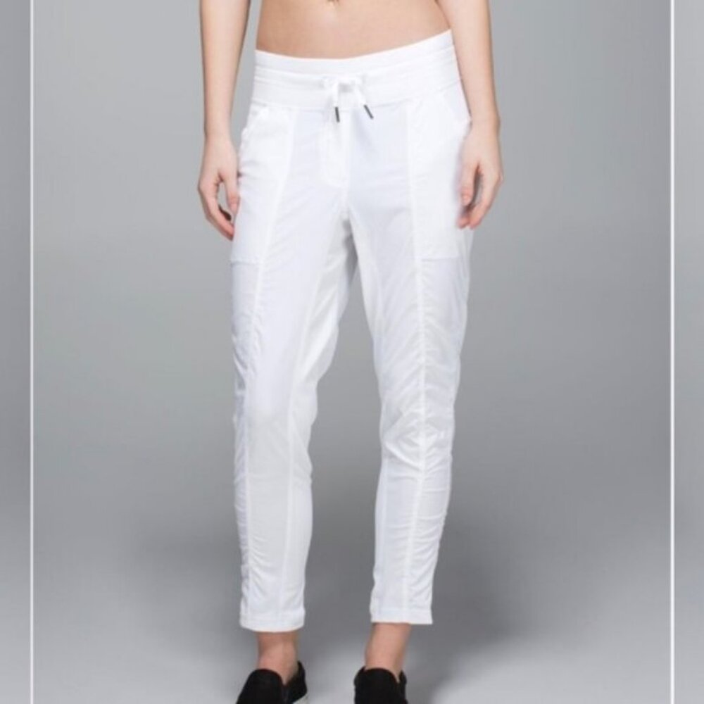 Lululemon Street To Studio Pant II White like new